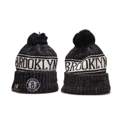 2019 New Era NBA Brooklyn Nets Black Hat