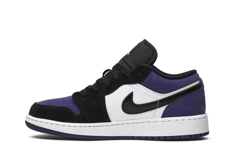 Кроссовки Air Jordan 1 Low GS 'Court Purple'