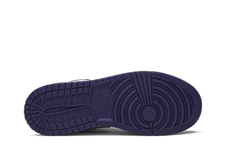 Кроссовки Air Jordan 1 Low GS 'Court Purple'