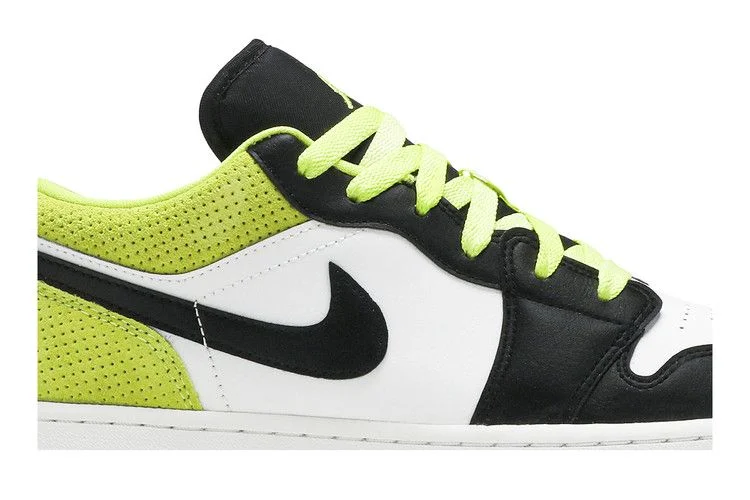 Кроссовки Air Jordan 1 Low SE GS 'Black Cyber'