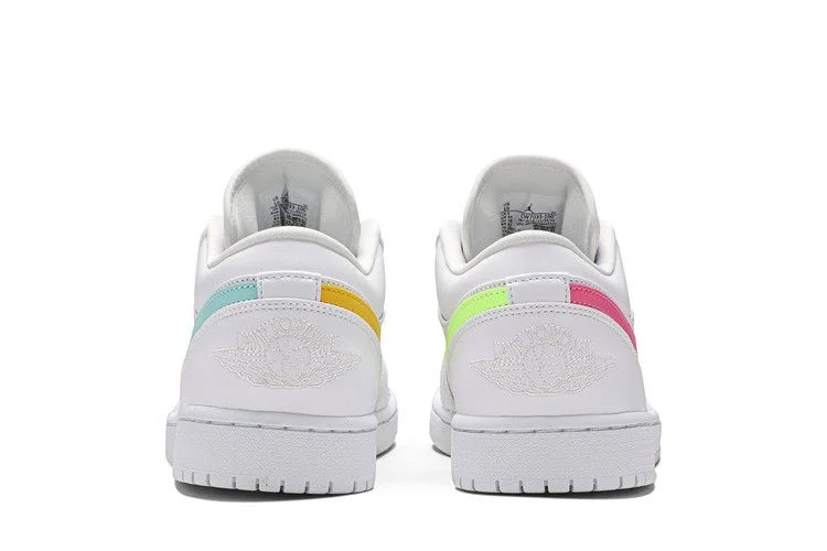 Кроссовки Air Jordan 1 Low 'White Multi-Color'