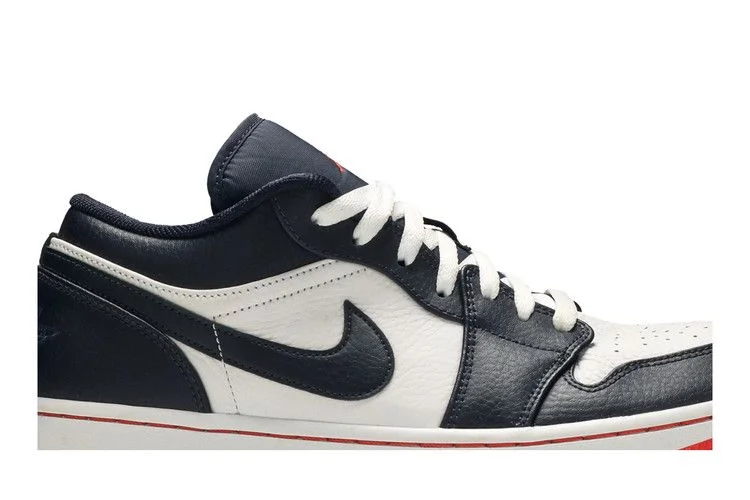 Кроссовки Air Jordan 1 Retro Low 'Obsidian Ember'