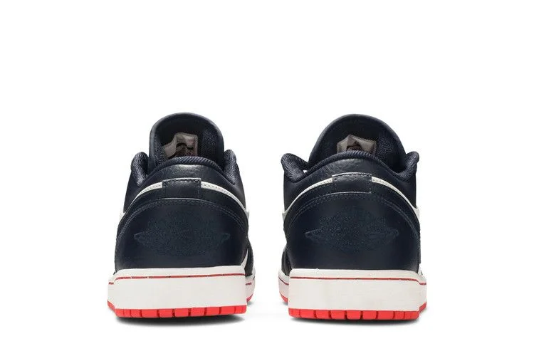 Кроссовки Air Jordan 1 Retro Low 'Obsidian Ember'