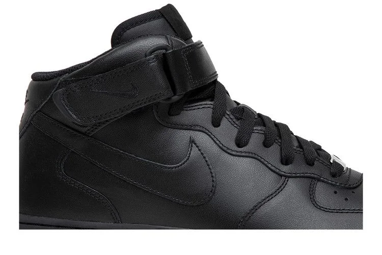 Кроссовки Nike Air Force 1 Mid '07 'Triple Black'