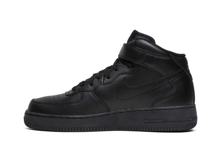 Кроссовки Nike Air Force 1 Mid '07 'Triple Black'