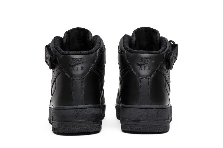 Кроссовки Nike Air Force 1 Mid '07 'Triple Black'