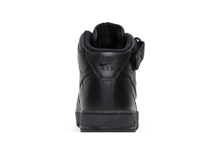 Кроссовки Nike Air Force 1 Mid '07 'Triple Black'