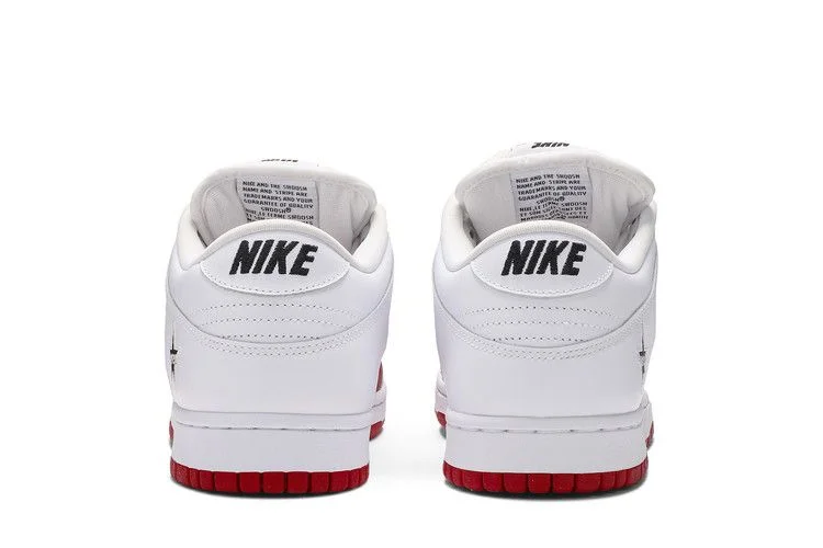 Кроссовки Supreme x Nike Dunk SB Low 'Varsity Red'