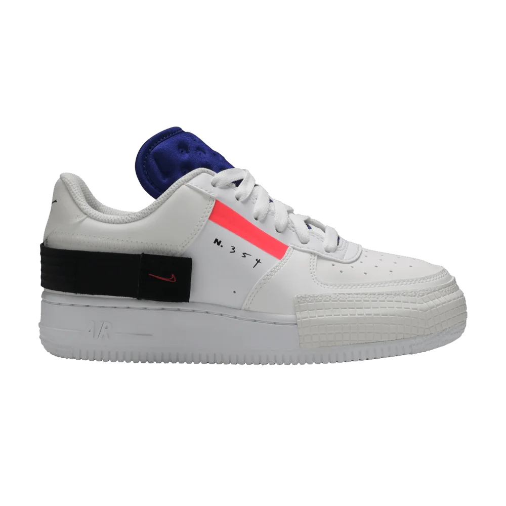 Кроссовки Nike Air Force 1 Low Drop Type GS 'Summit White'
