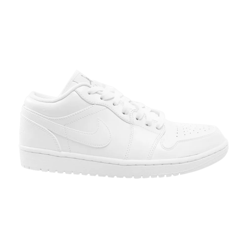 Кроссовки Air Jordan 1 Low 'Triple White'