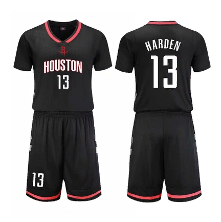 Houston Rockets Black 13 Harden Uniform