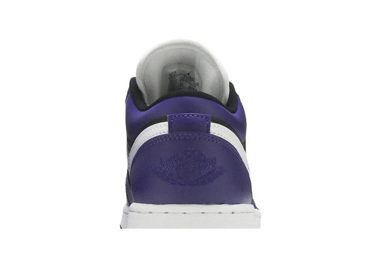 Кроссовки Air Jordan 1 Low GS 'Black Court Purple'