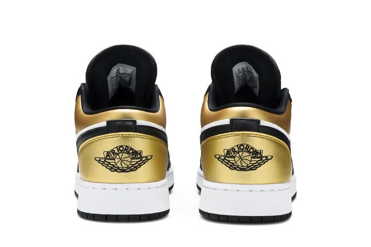 Кроссовки Air Jordan 1 Low GS 'Gold Toe'