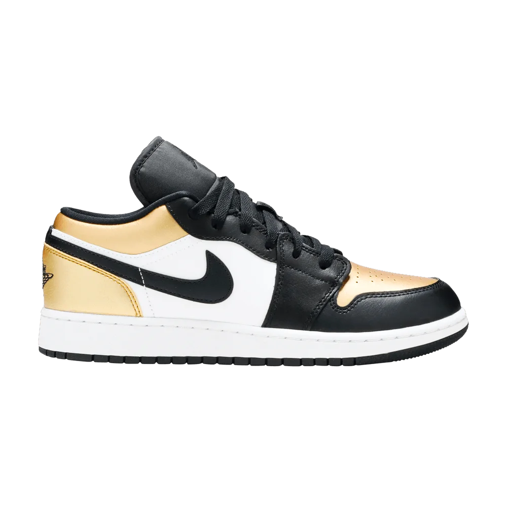 Кроссовки Air Jordan 1 Low GS 'Gold Toe'