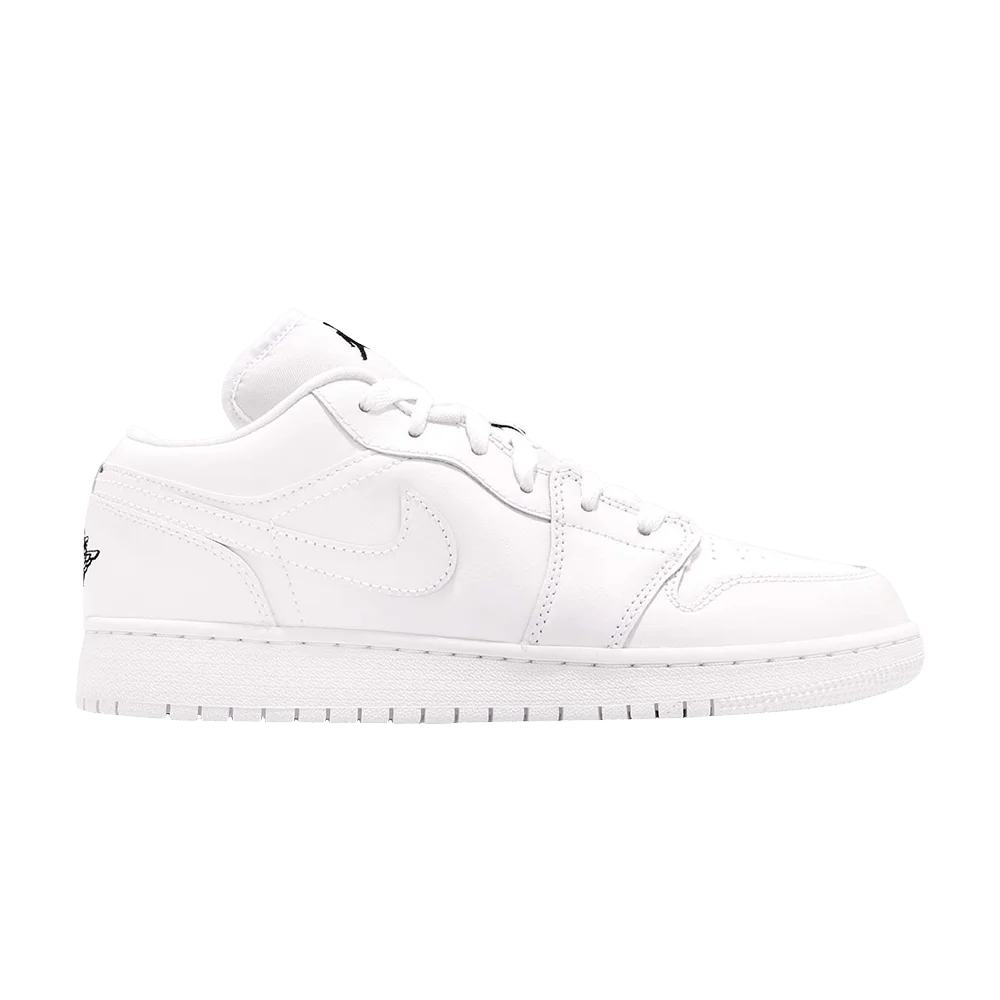 Кроссовки Air Jordan 1 Low GS 'Triple White'