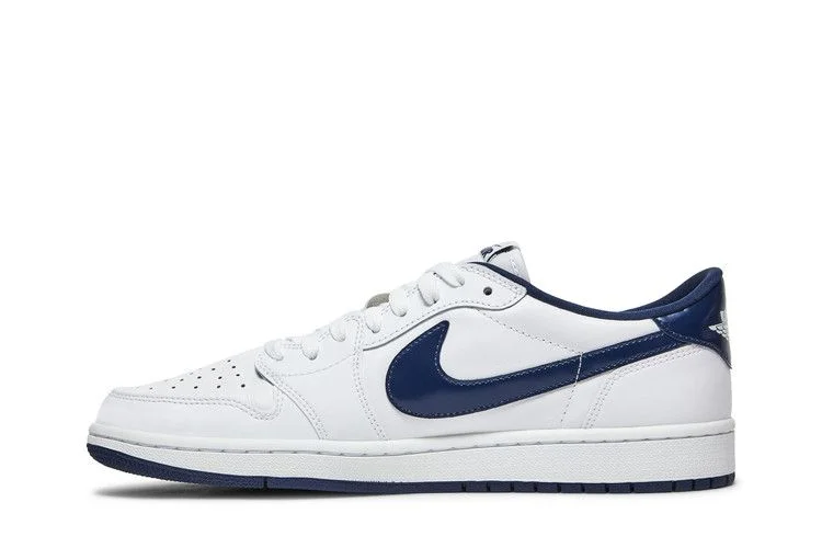 Кроссовки Air Jordan 1 Low Retro OG 'Metallic Blue' 2016