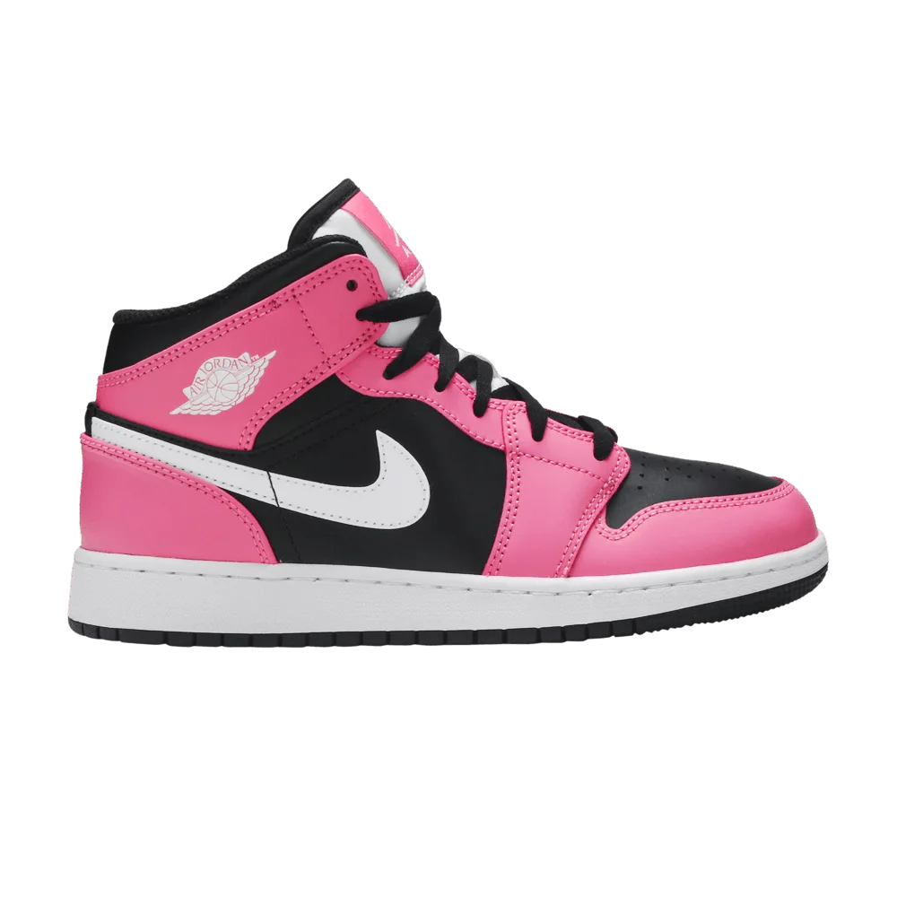 Кроссовки Air Jordan 1 Mid GS 'Pinksicle'