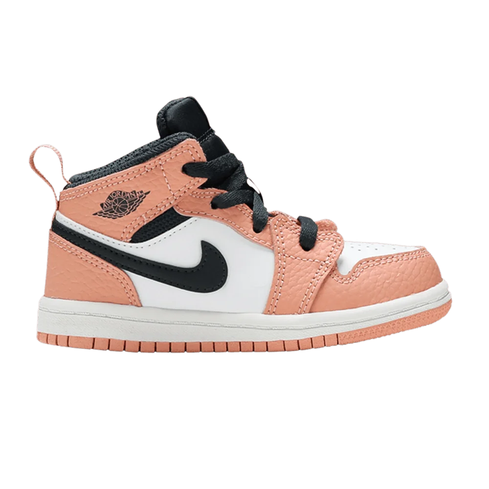 Кроссовки Air Jordan 1 Mid GT 'Pink Quartz'