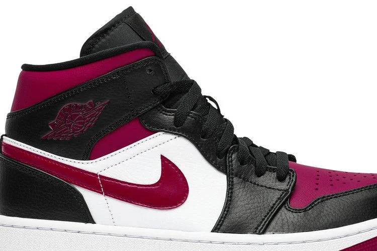 Кроссовки Air Jordan 1 Mid 'Noble Red'