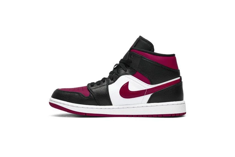 Кроссовки Air Jordan 1 Mid 'Noble Red'