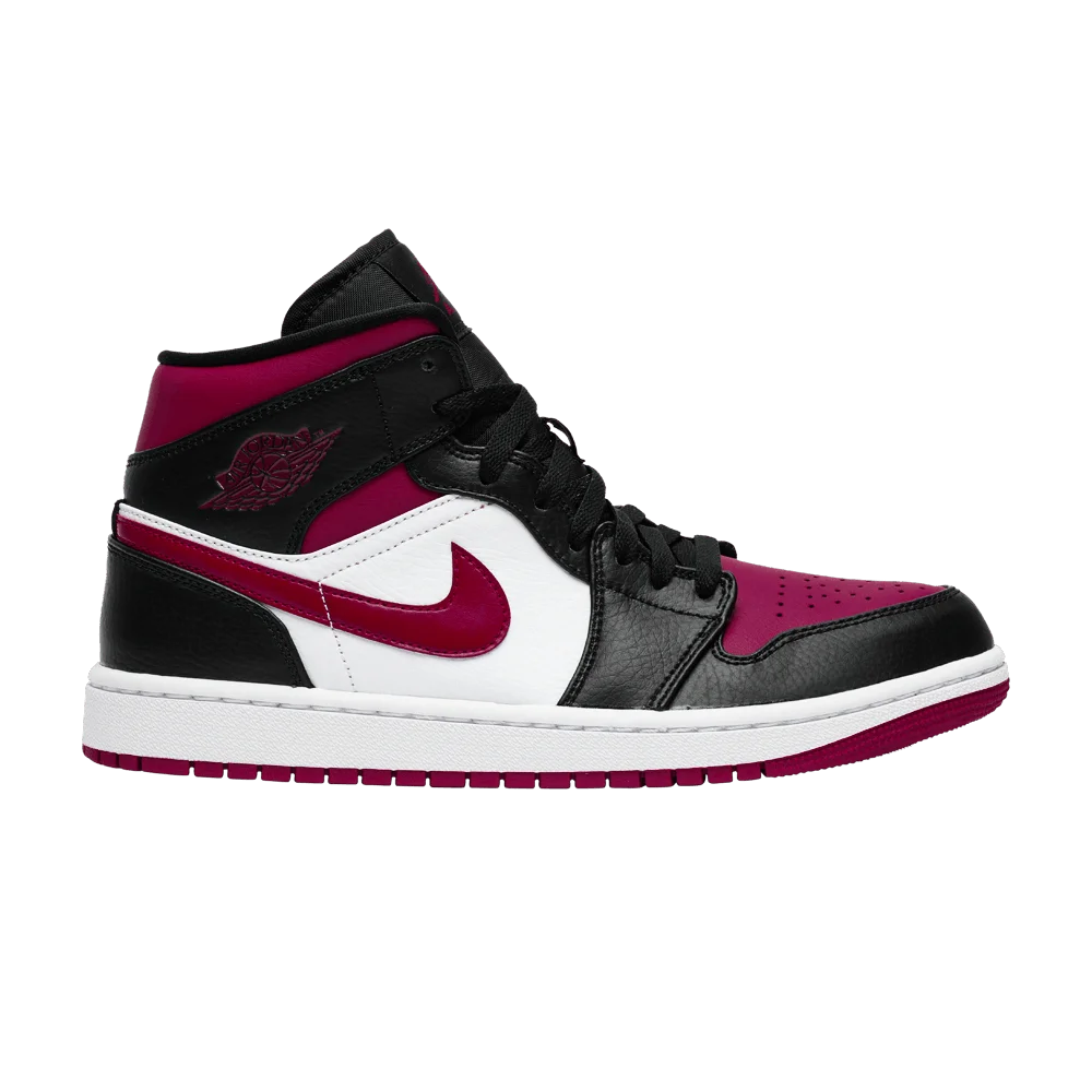 Кроссовки Air Jordan 1 Mid 'Noble Red'