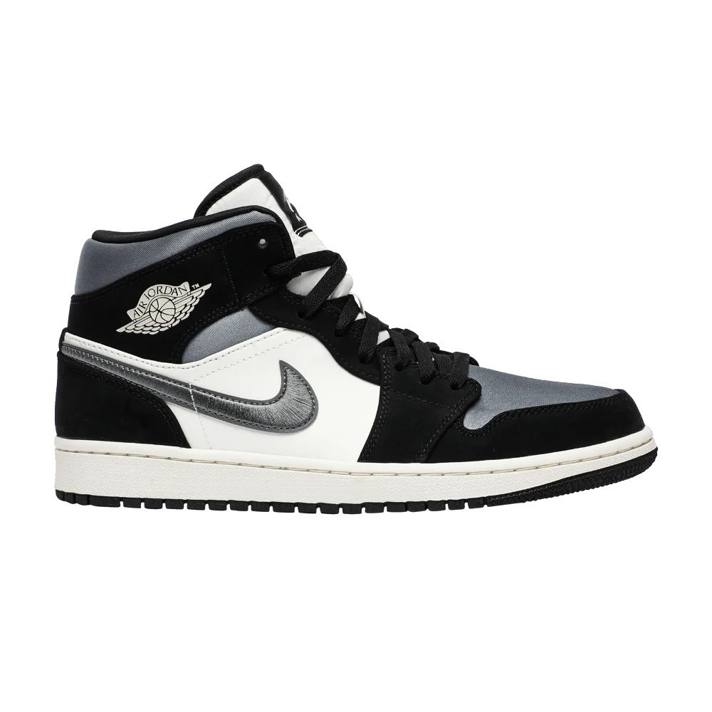 Кроссовки Air Jordan 1 Mid SE 'Satin Smoke Grey'