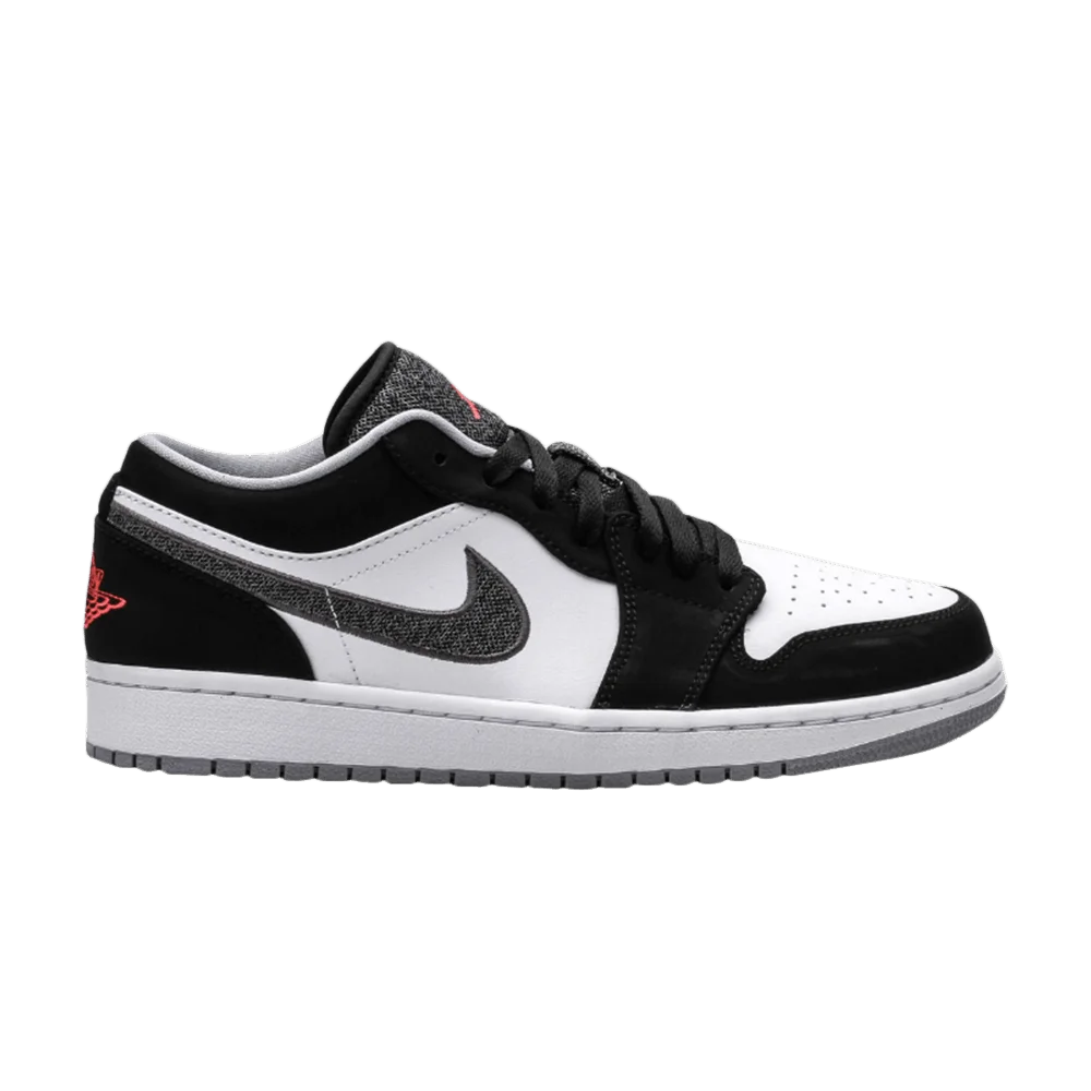 Кроссовки Air Jordan 1 Retro Low 'Black Infrared'