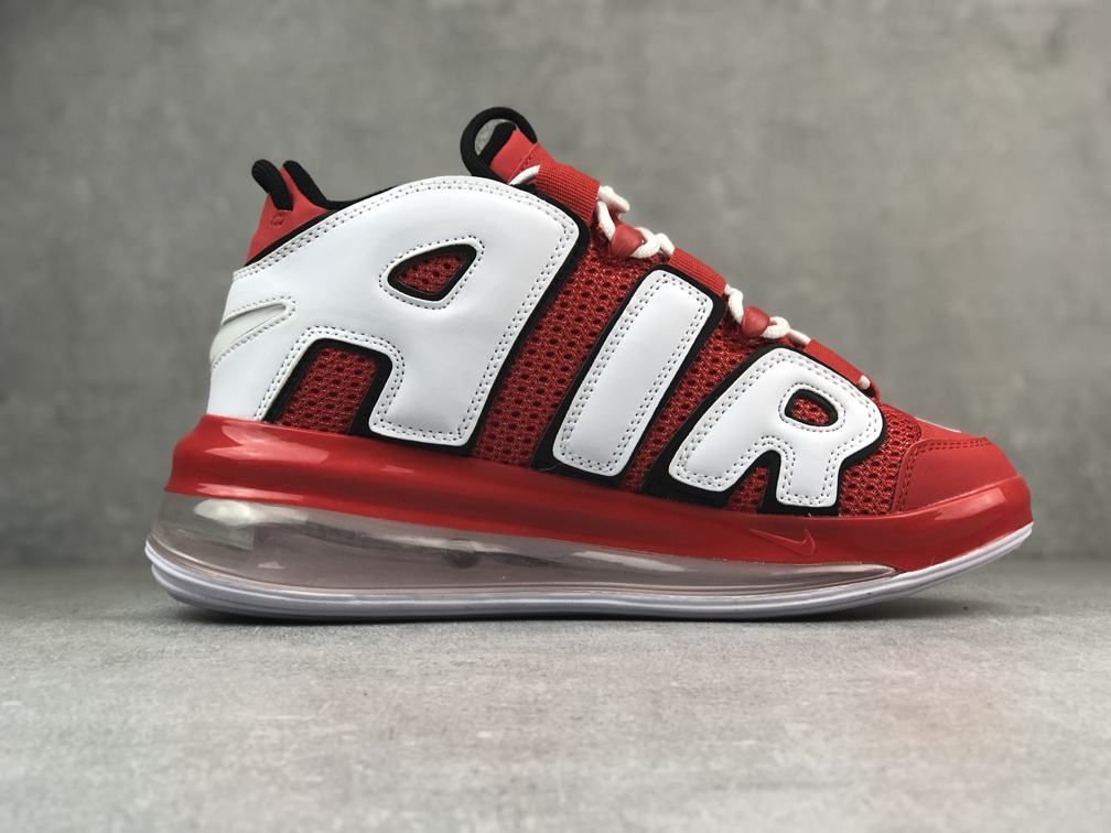 Nike Air More Uptempo 720 University Red White Black CJ3662 600