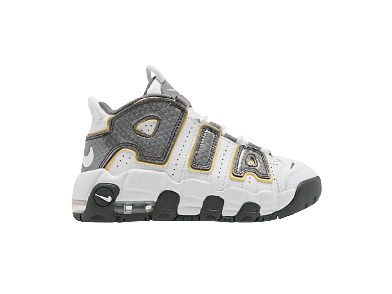 Nike Air More Uptempo White Anthracite Snakeskin PS