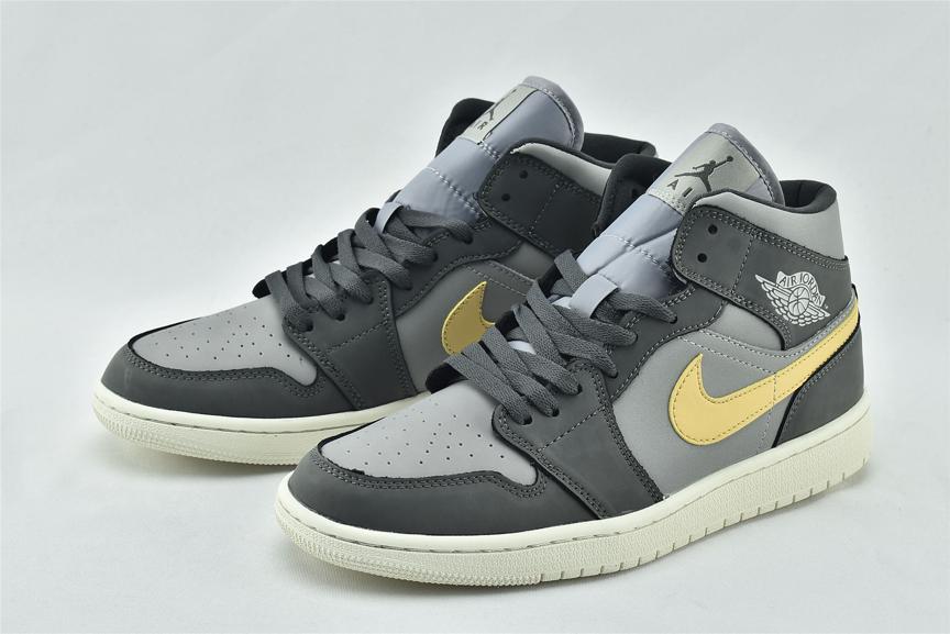 air jordan 1 mid grey onyx