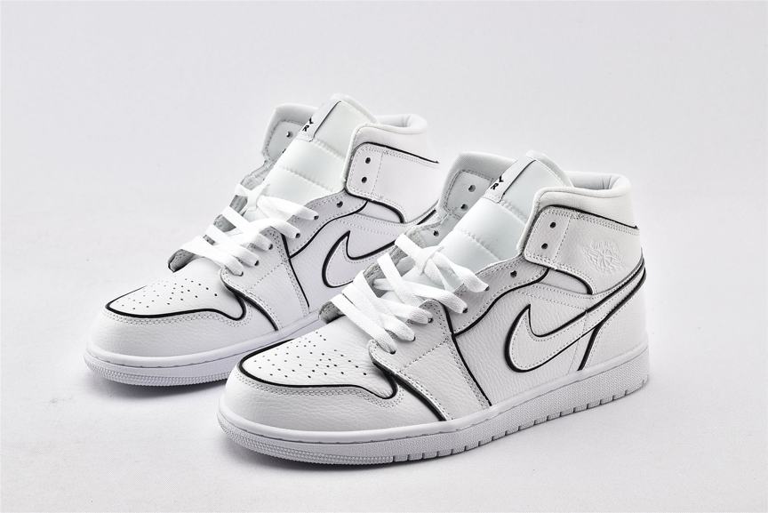 Кроссовки Wmns Air Jordan 1 Mid SE Iridescent Trim