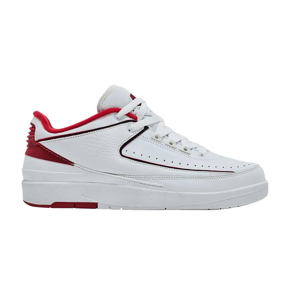Кроссовки Air Jordan 2 Retro Low 'White Varsity Red'