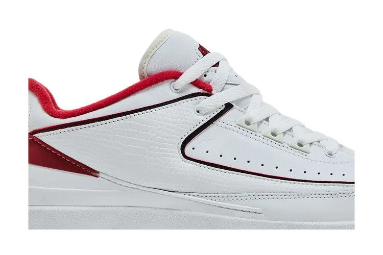 Кроссовки Air Jordan 2 Retro Low 'White Varsity Red'