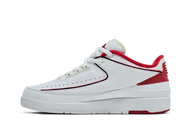 Кроссовки Air Jordan 2 Retro Low 'White Varsity Red'