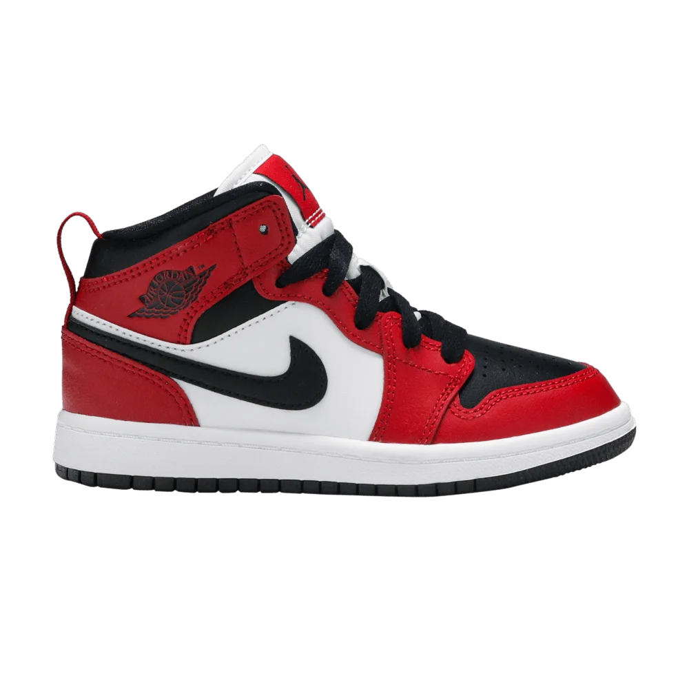 Кроссовки Air Jordan 1 Mid PS 'Chicago Black Toe'