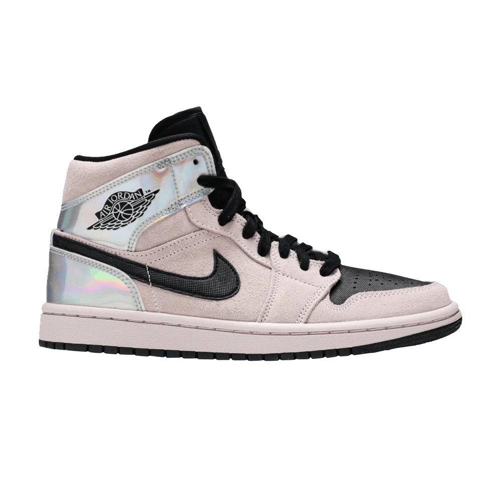 Кроссовки Wmns Air Jordan 1 Mid 'Iridescent'