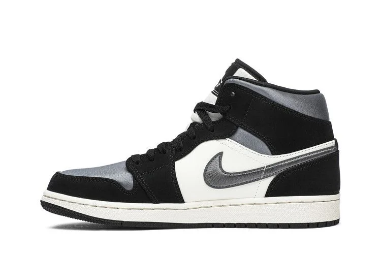 Кроссовки Air Jordan 1 Mid SE 'Satin Smoke Grey'