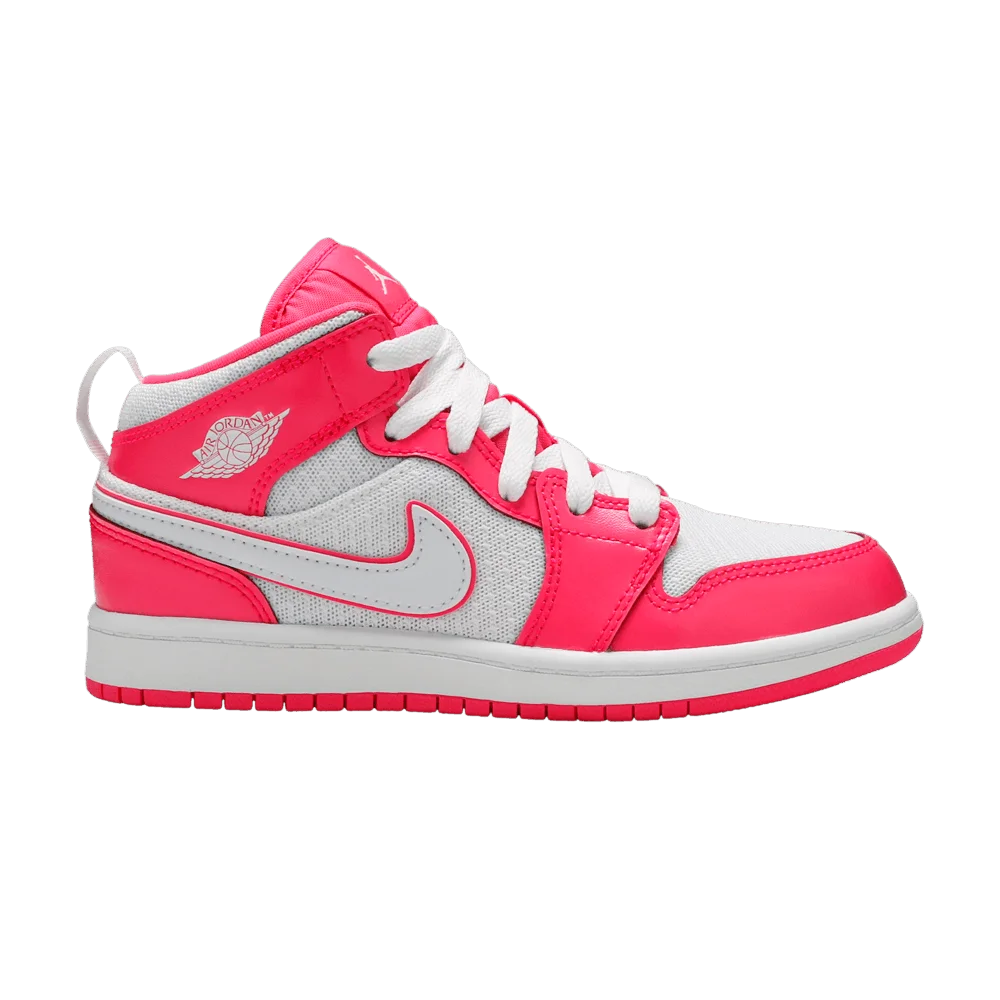 Кроссовки Air Jordan 1 Mid PS 'Hyper Pink'