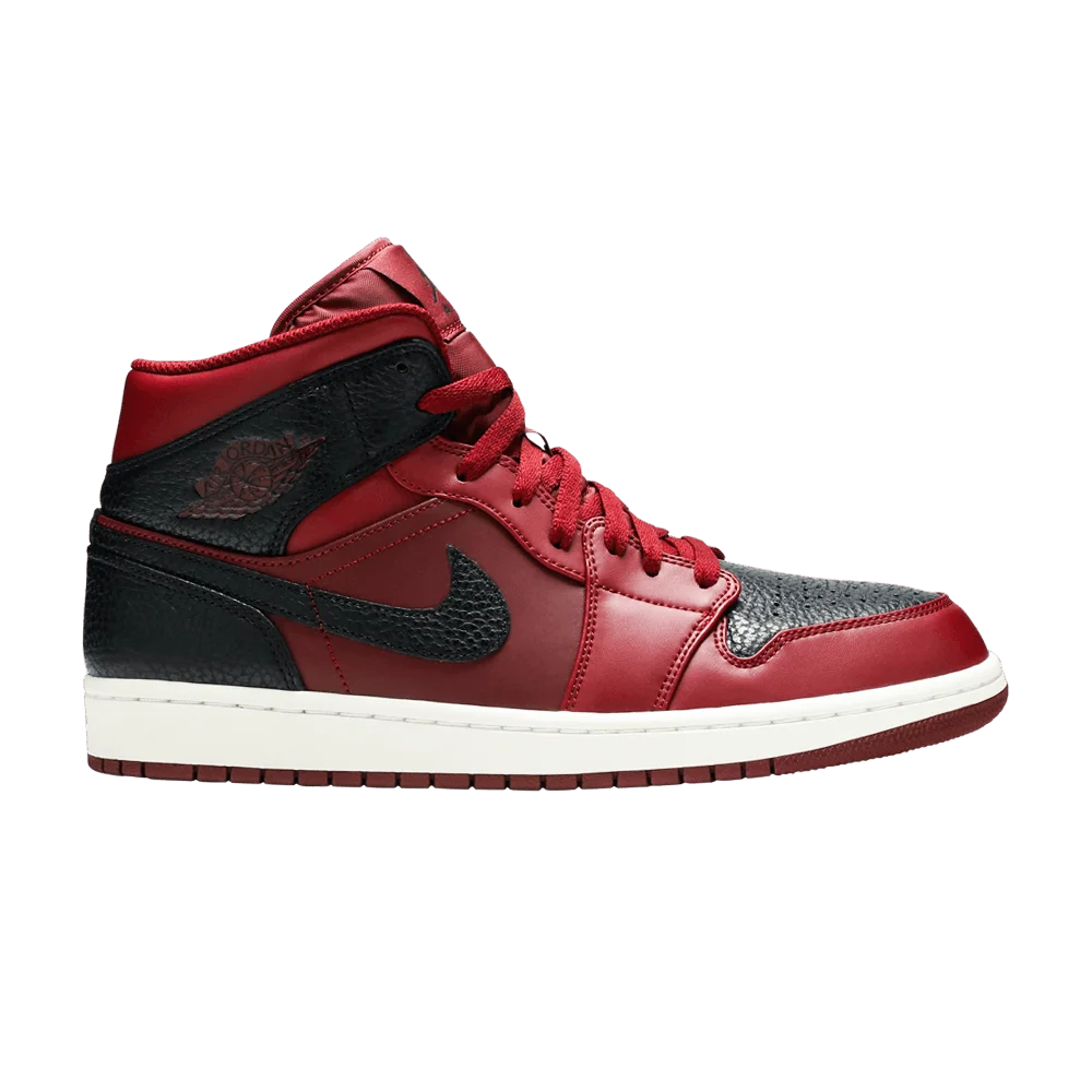 Кроссовки Air Jordan 1 Mid 'Reverse Banned'