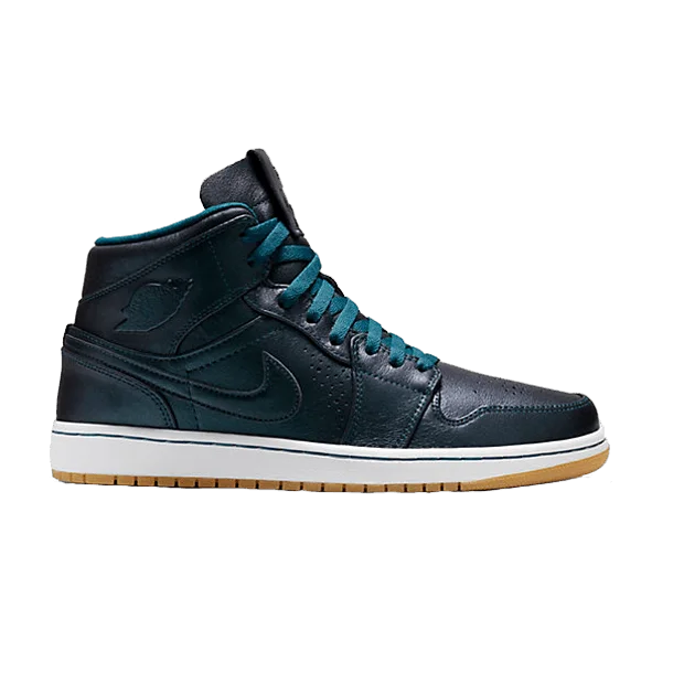 Кроссовки Air Jordan 1 Mid Nouveau 'Space Blue'