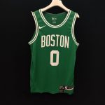 2019 20 Boston Celtics Nike Green Authentic Custom Icon Edition 1