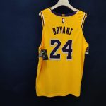 2019 20 Los Angeles Lakers Nike Custom Authentic Jersey Yellow Icon Edition 4