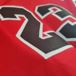 2019 20 Nike Red Chicago Bulls Authentic Custom Icon Edition 2