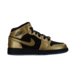 Metallic Gold Coin/Black