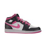 Metallic Silver/Black/White/Vivid Pink