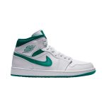 White/Mystic Green