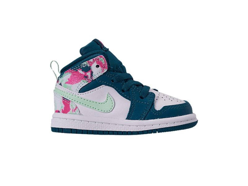 Air Jordan 1 Mid TD Green Abyss Frosted Spruce