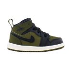 Olive Canvas/Black-White