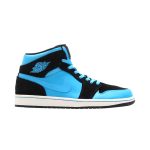 Black/Dark Powder Blue-White