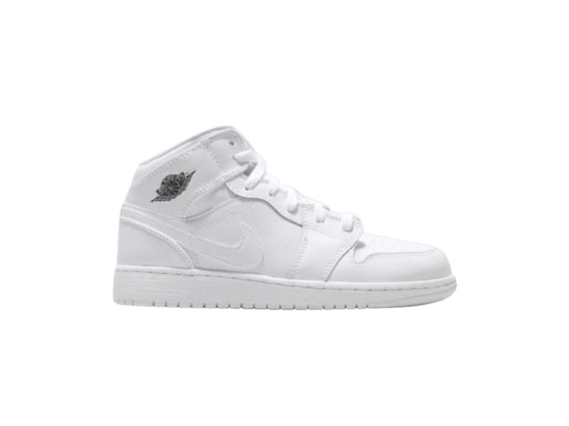 Air Jordan 1 Retro Mid GS White Cool Grey 1